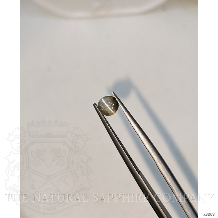 0.49 Ct. Cabochon Alexandrite from Ceylon (Sri Lanka)