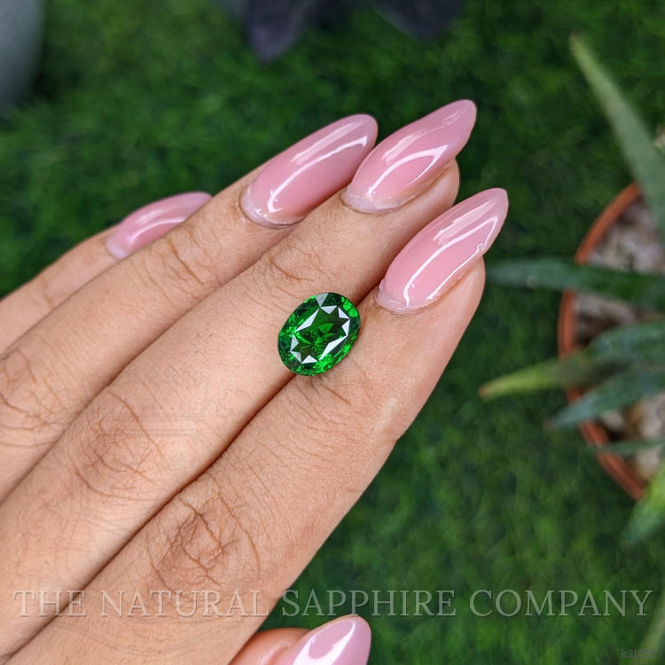 3.07 Ct. Tsavorite Garnet from Tanzania