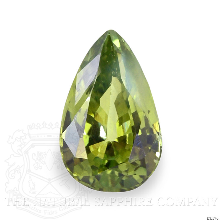 2.14 Ct. Yellowish Green Chrysoberyl from Ceylon (Sri Lanka)