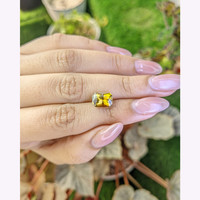 3.09 Ct. Greenish Yellow Chrysoberyl from Ceylon (Sri Lanka) Life Style