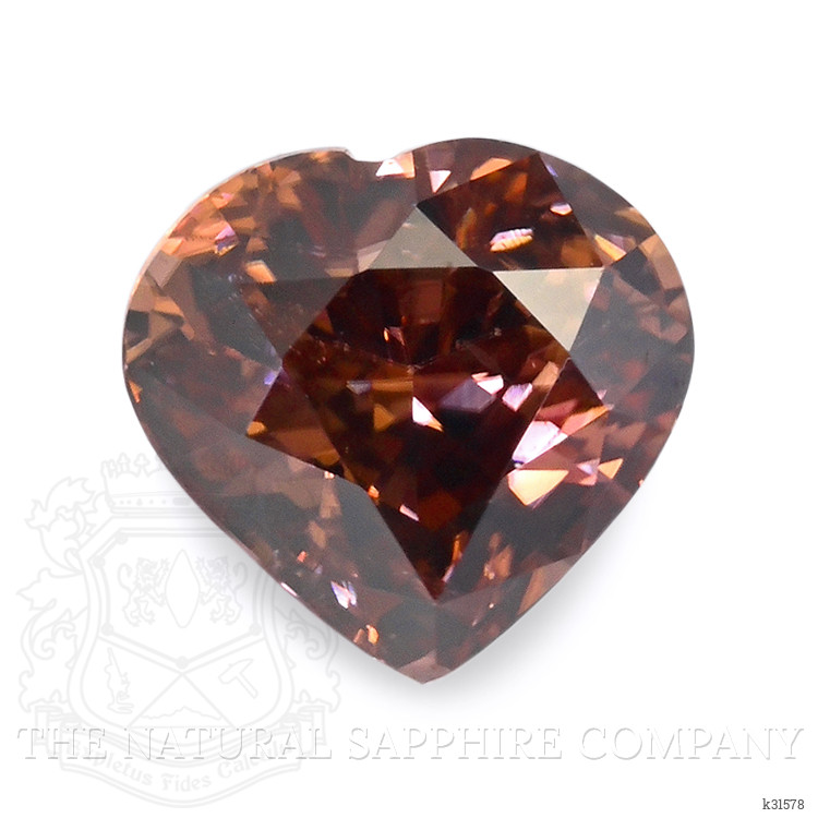 2.49 Ct. Brownish Orange Zircon from Ceylon (Sri Lanka)