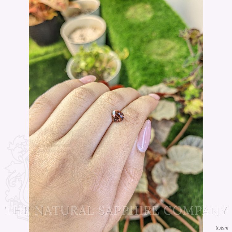 2.49 Ct. Brownish Orange Zircon from Ceylon (Sri Lanka)