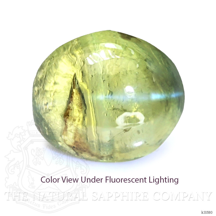 0.65 Ct. Cabochon Alexandrite from Ceylon (Sri Lanka)