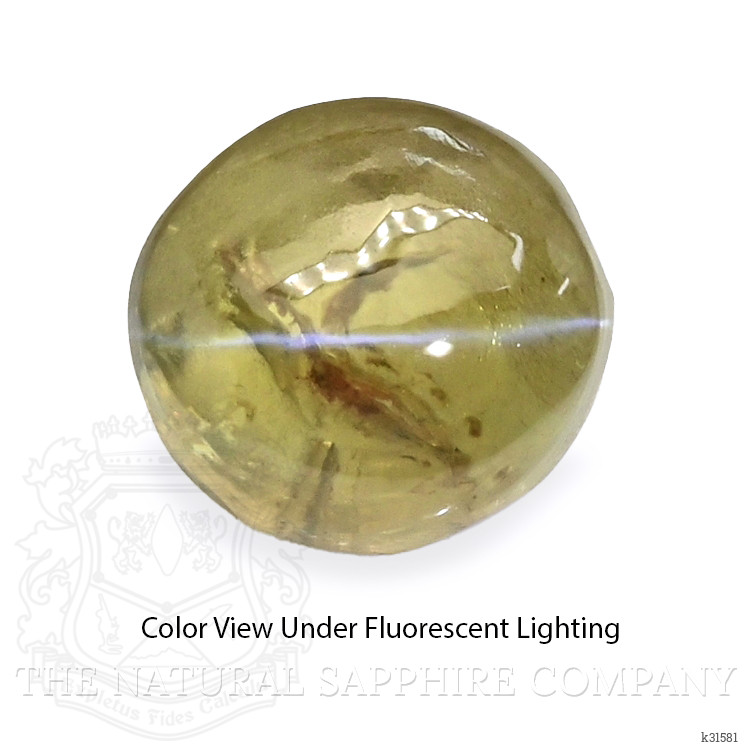 0.73 Ct. Cabochon Alexandrite from Ceylon (Sri Lanka)