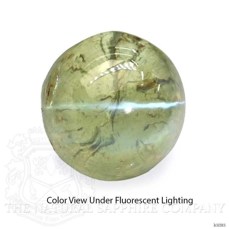 0.79 Ct. Cabochon Alexandrite from Ceylon (Sri Lanka)