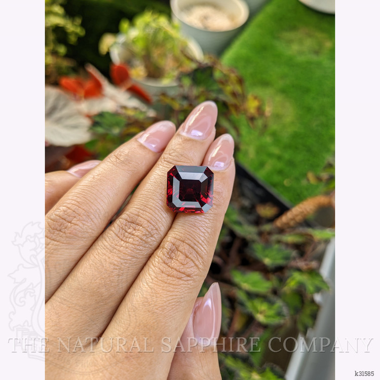 19.05 Ct. Red Garnet from Ceylon (Sri Lanka)
