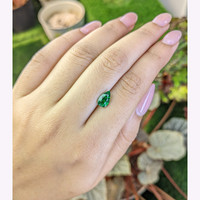1.44 Ct. Tsavorite Garnet from Madagascar Life Style