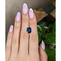 4.17 Ct. Blue Spinel from Ceylon (Sri Lanka) Life Style