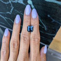5.06 Ct. Blue Spinel from Ceylon (Sri Lanka) Life Style