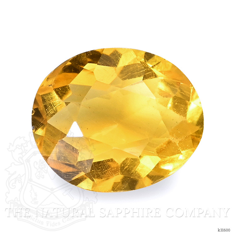 4.35 Ct. Yellow Citrine from Brazil