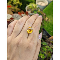 4.35 Ct. Yellow Citrine from Brazil Life Style