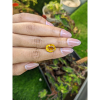 4.35 Ct. Yellow Citrine from Brazil Life Style