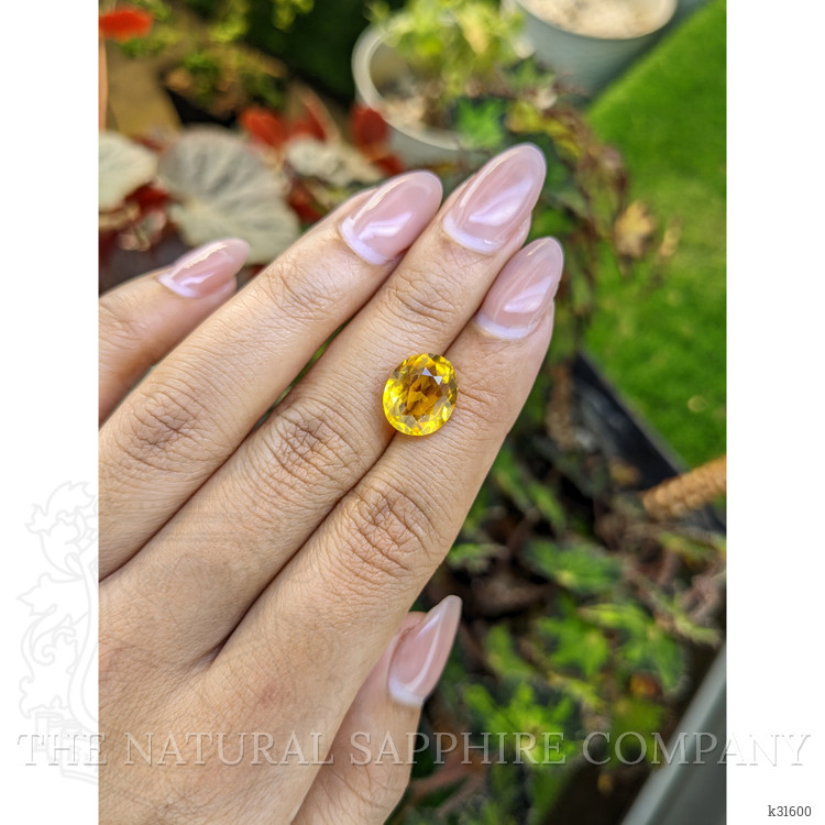 4.35 Ct. Yellow Citrine from Brazil