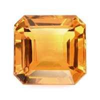 7.45 Ct. Orangish Yellow Citrine from Brazil Video
