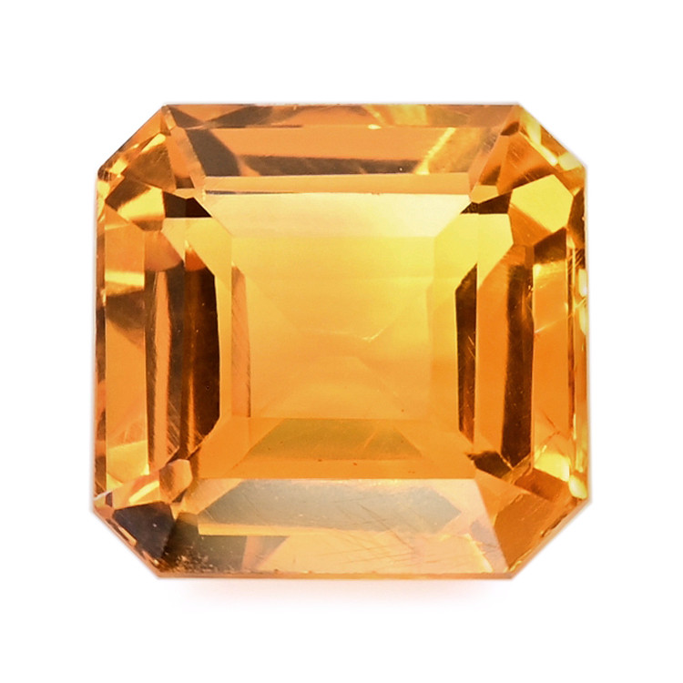 7.45 Ct. Orangish Yellow Citrine from Brazil