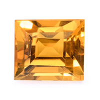 11.37 Ct. Orangish Yellow Citrine from Brazil Video