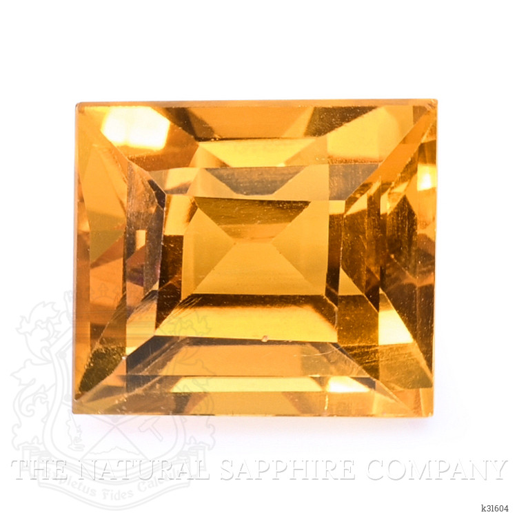 11.37 Ct. Orangish Yellow Citrine from Brazil
