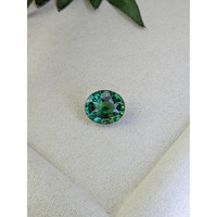 10.19 Ct. Bluish Green Prasiolite from Brazil Life Style