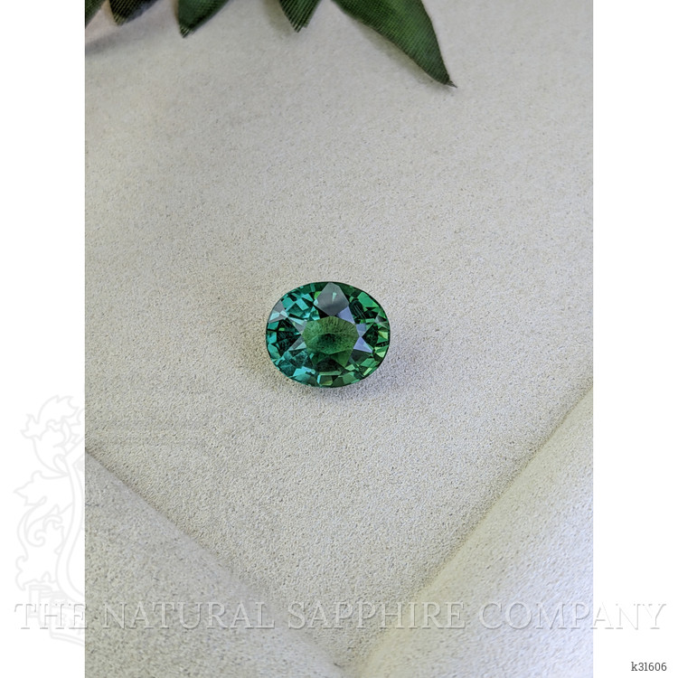 10.19 Ct. Bluish Green Prasiolite from Brazil