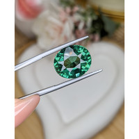 10.19 Ct. Bluish Green Prasiolite from Brazil Life Style