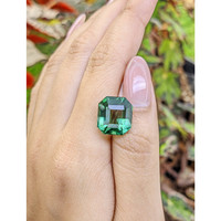 10.50 Ct. Green Prasiolite from Brazil Life Style