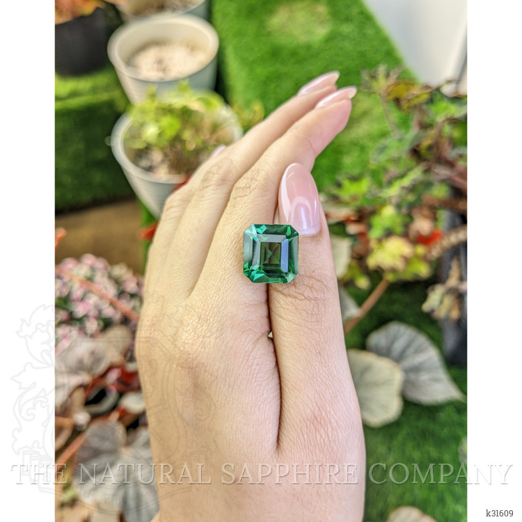 12.66 Ct. Green Prasiolite from Brazil