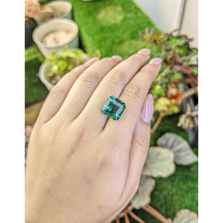 10.48 Ct. Green Prasiolite from Brazil