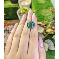 12.31 Ct. Green Prasiolite from Brazil Life Style