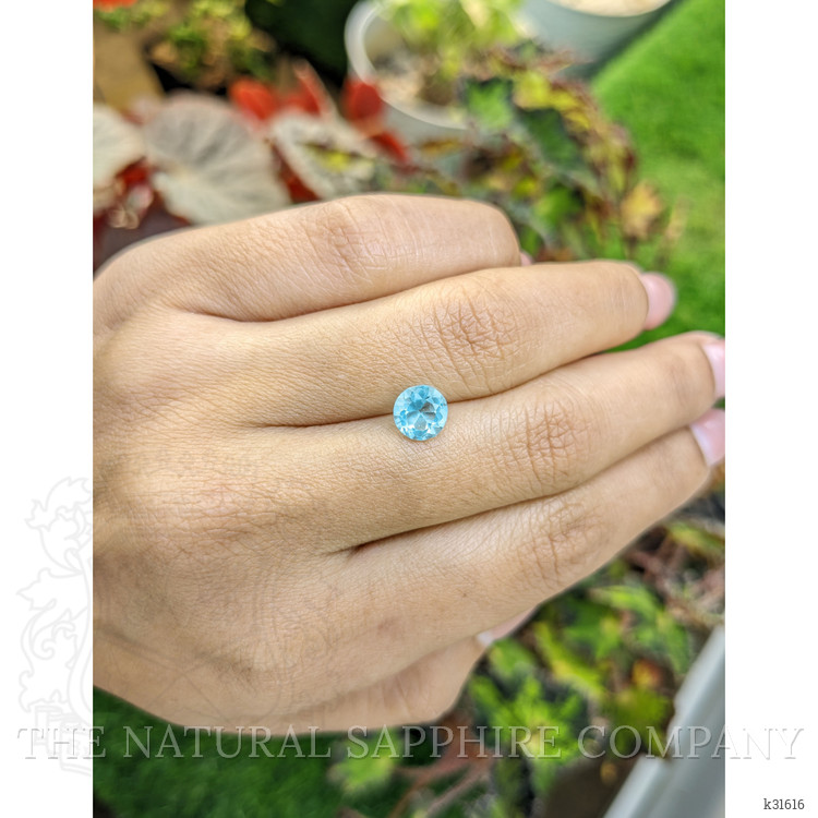1.03 Ct. Swiss Blue Topaz from Brazil
