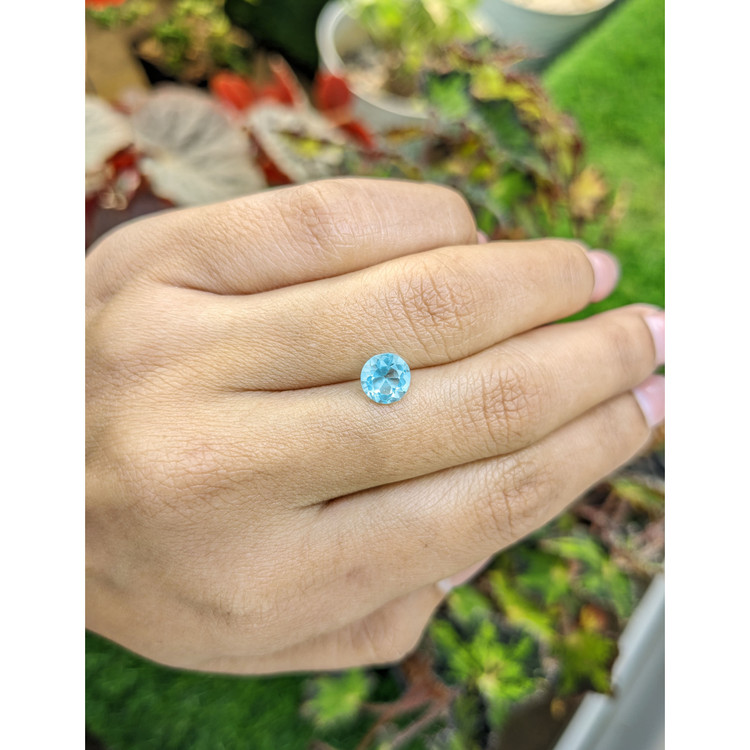 1.03 Ct. Swiss Blue Topaz from Brazil