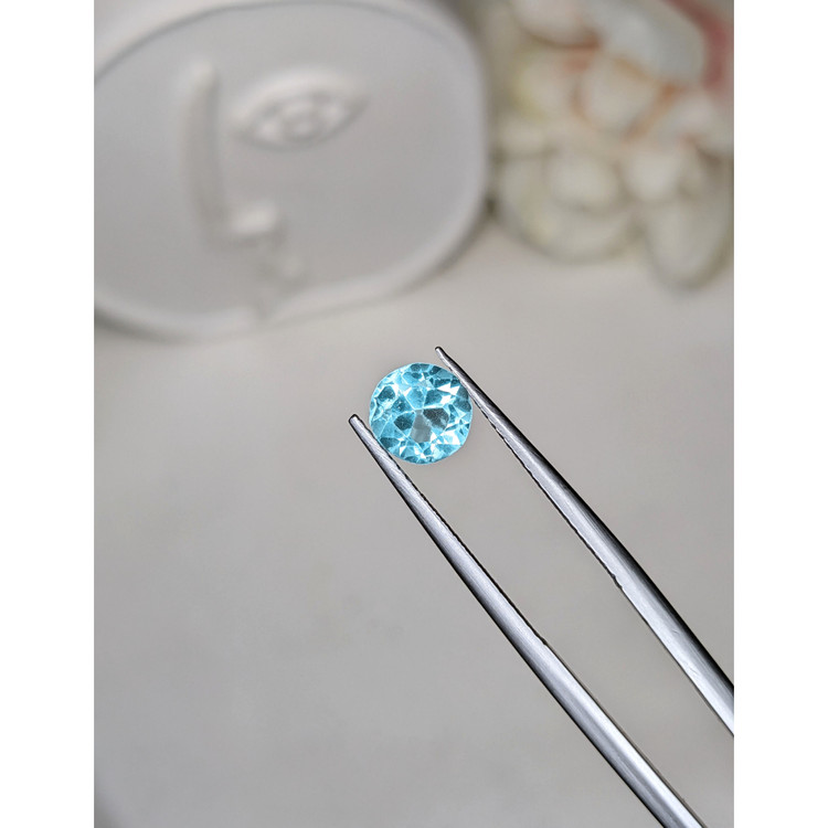 1.03 Ct. Swiss Blue Topaz from Brazil