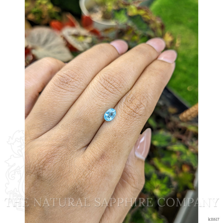 0.73 Ct. Sky Blue Topaz from Brazil