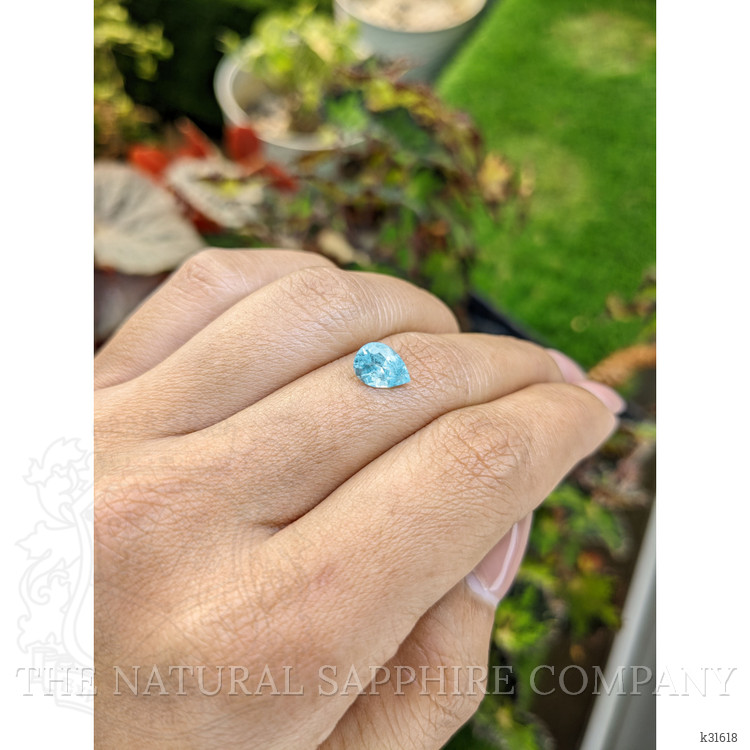 1.05 Ct. Sky Blue Topaz from Brazil