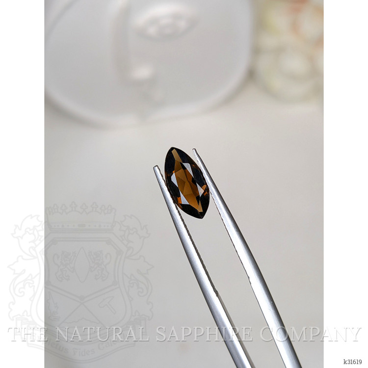 1.00 Ct. Brown Smoky Quartz from Ceylon (Sri Lanka)