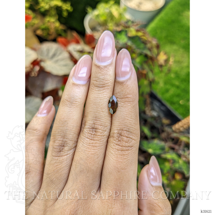 0.77 Ct. Brown Smoky Quartz from Ceylon (Sri Lanka)