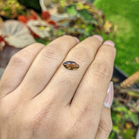 0.77 Ct. Brown Smoky Quartz from Ceylon (Sri Lanka) Life Style