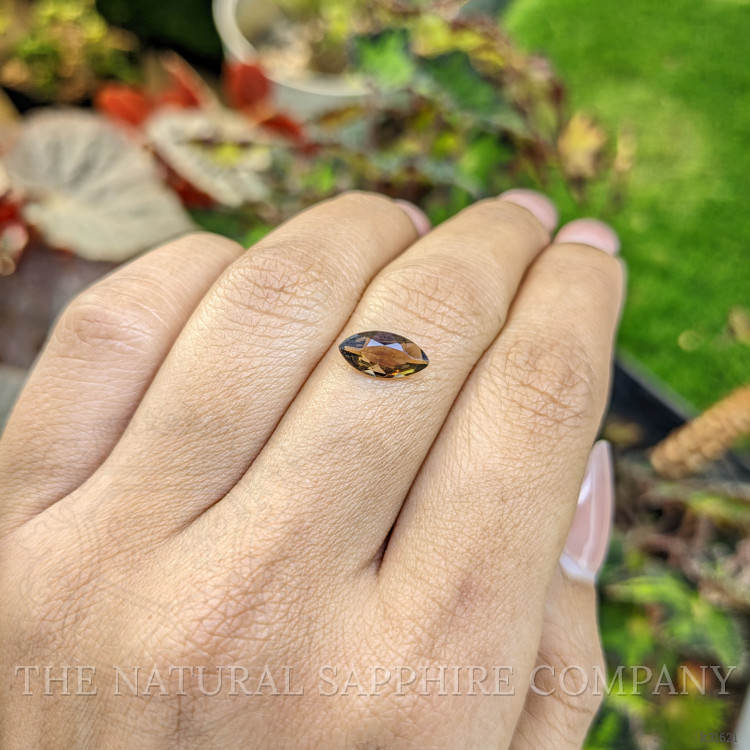 0.77 Ct. Brown Smoky Quartz from Ceylon (Sri Lanka)