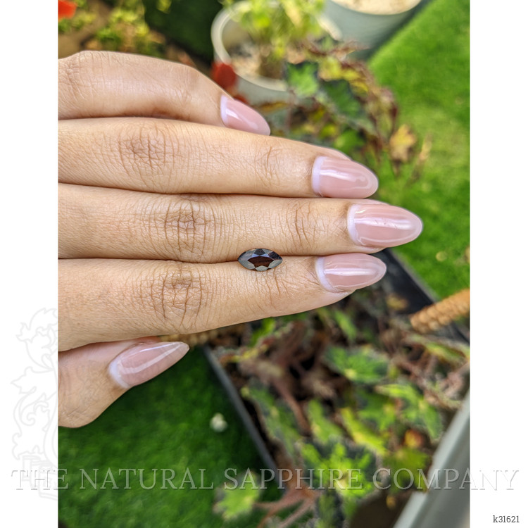 0.77 Ct. Brown Smoky Quartz from Ceylon (Sri Lanka)