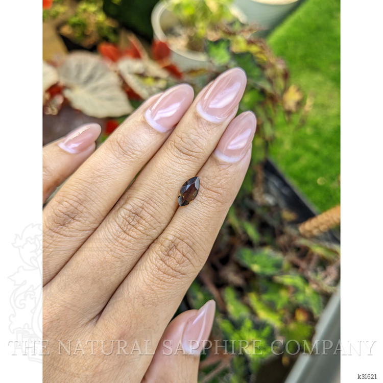 0.77 Ct. Brown Smoky Quartz from Ceylon (Sri Lanka)