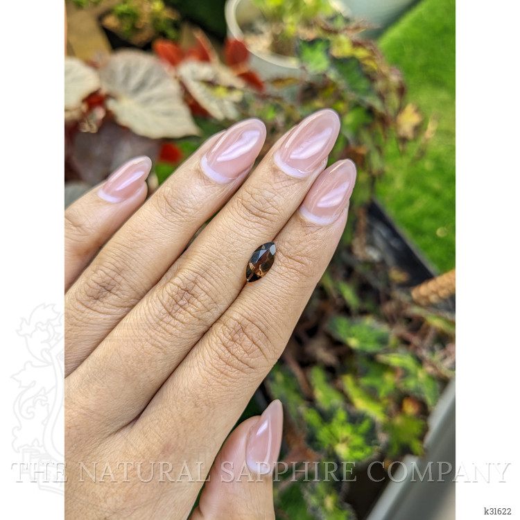0.80 Ct. Brown Smoky Quartz from Ceylon (Sri Lanka)