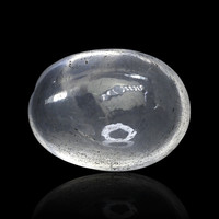 3.06 Ct. White Cabochon Quartz from Brazil Image