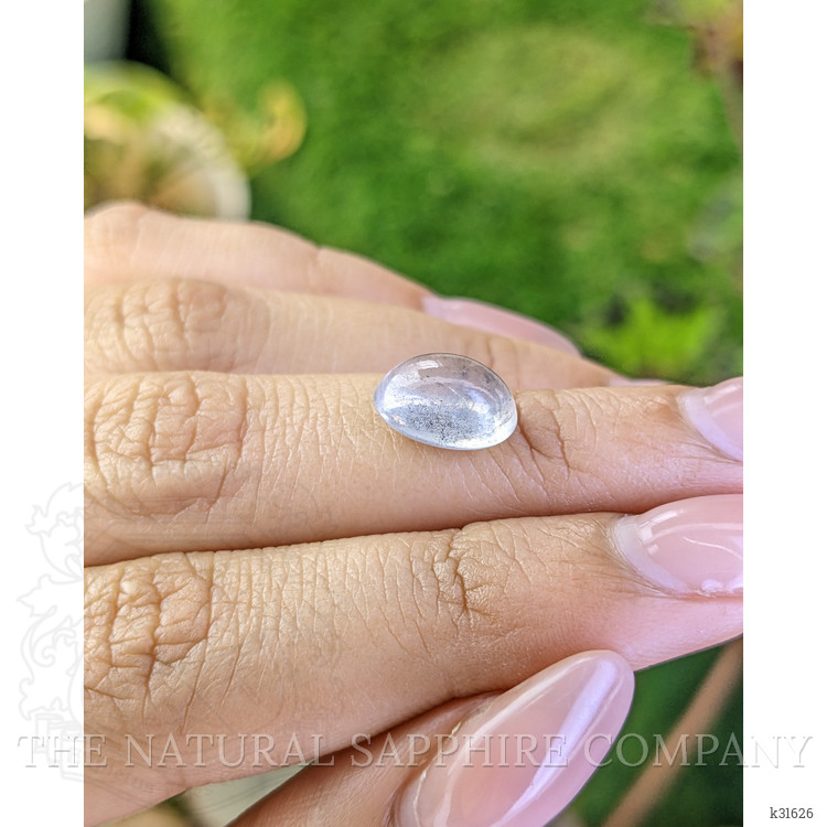 3.06 Ct. White Cabochon Quartz from Brazil