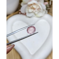 3.05 Ct. Pink Cabochon Rose Quartz from Brazil Life Style