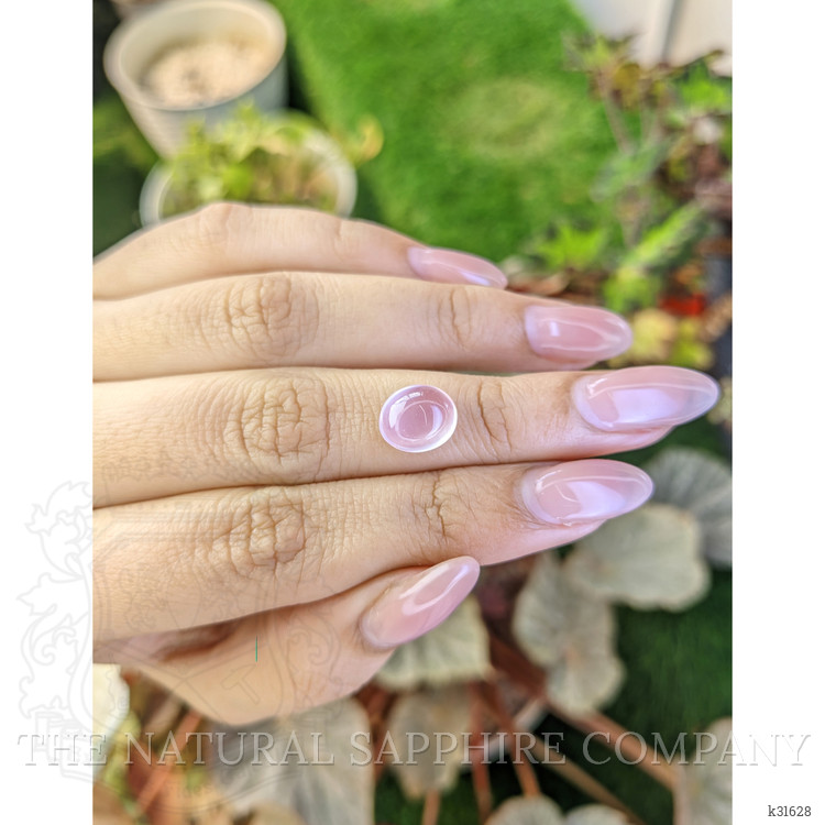 3.05 Ct. Pink Cabochon Rose Quartz from Brazil