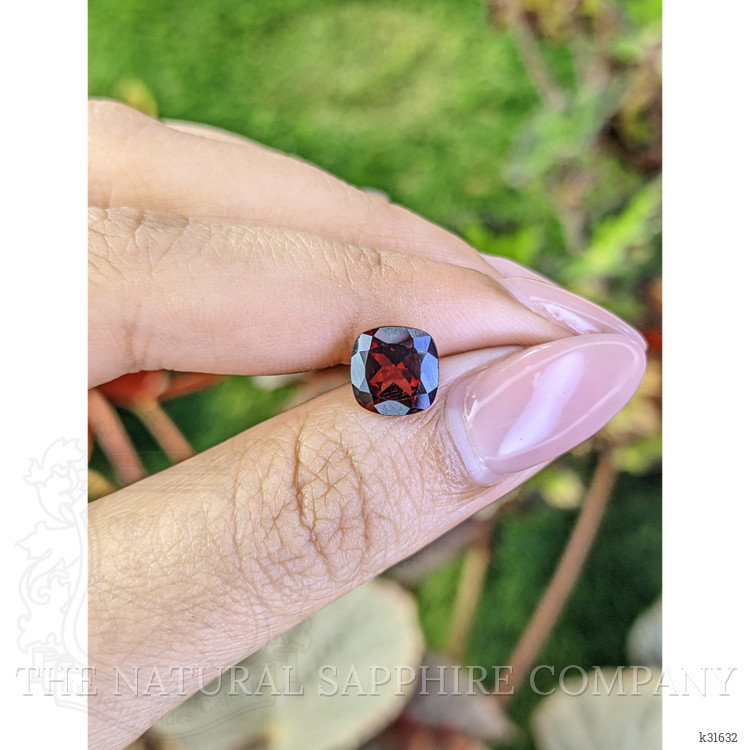 2.63 Ct. Red Garnet from Ceylon (Sri Lanka)