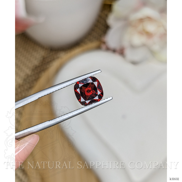 2.63 Ct. Red Garnet from Ceylon (Sri Lanka)
