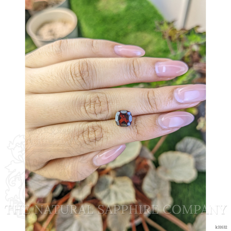 2.63 Ct. Red Garnet from Ceylon (Sri Lanka)