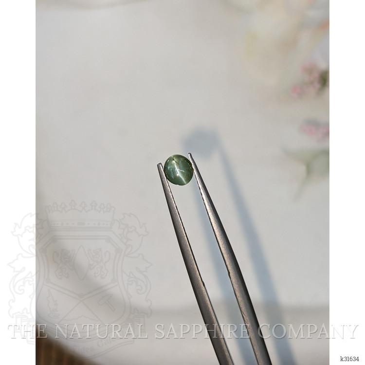 0.56 Ct. Cabochon Alexandrite from Ceylon (Sri Lanka)