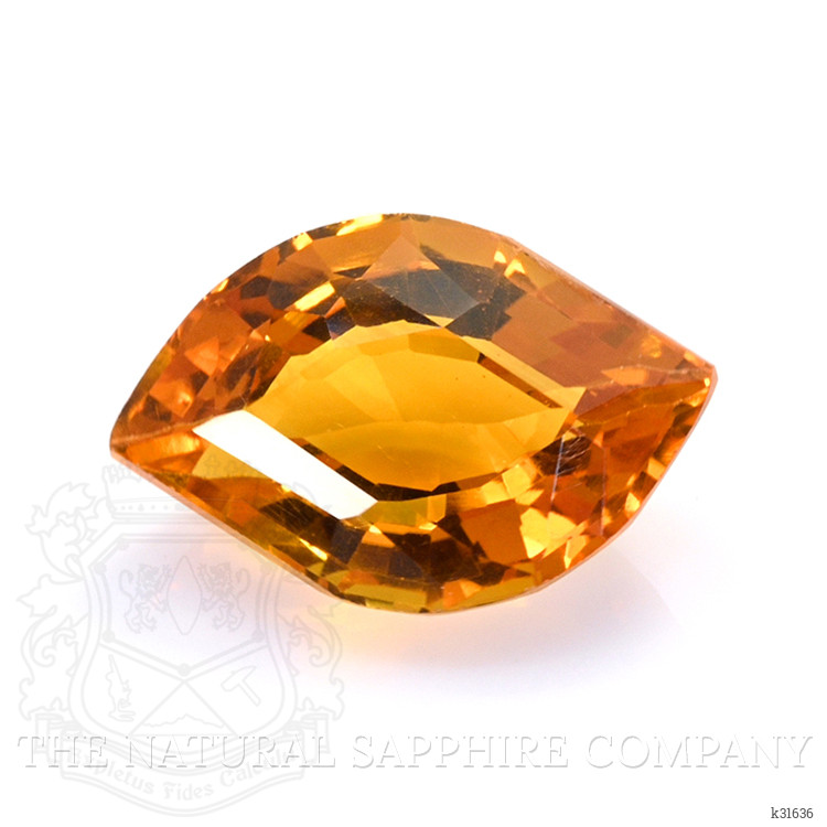 10.73 Ct. Yellowish Orange Citrine from Brazil