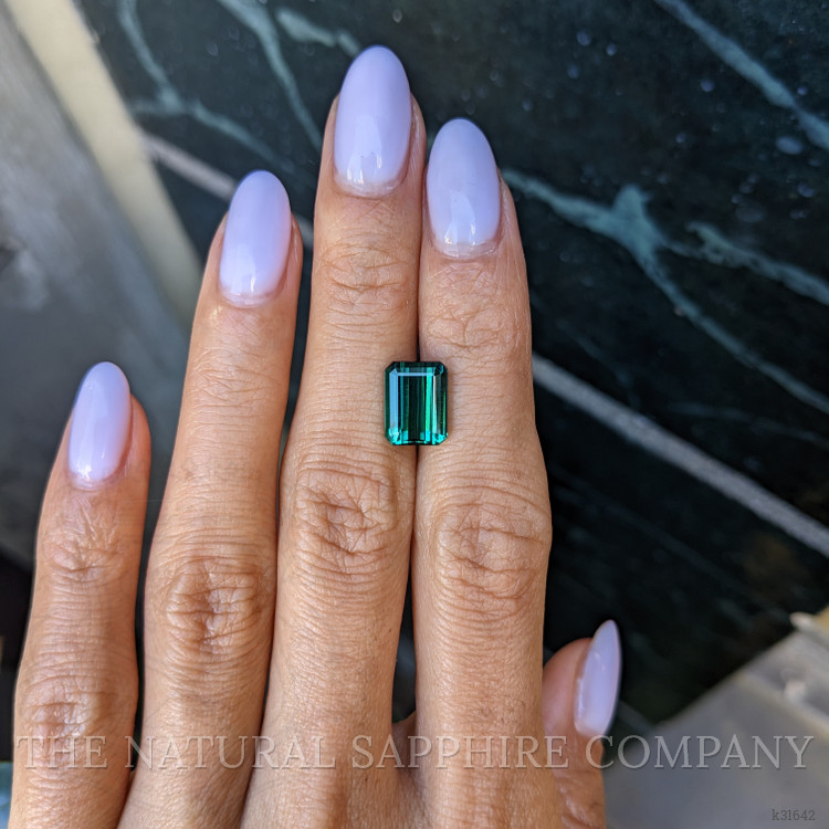 3.68 Ct. Bluish Green Tourmaline from Brazil